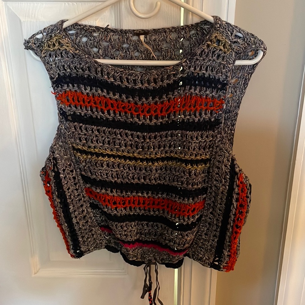 Free People crochet tank top